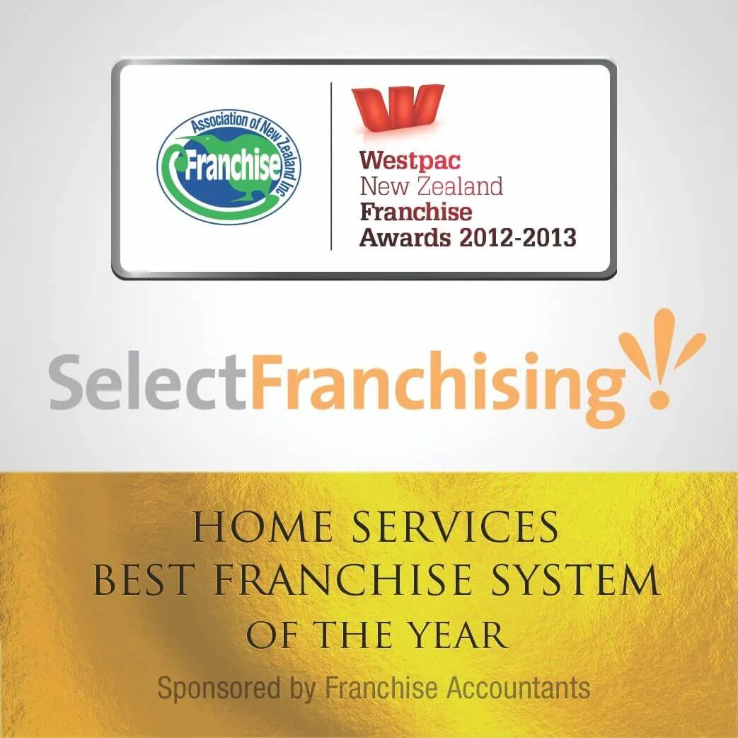 Select Cleaning Westpac Auckland Business Awards finalist trophy